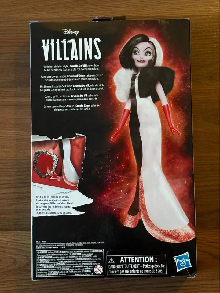 Disney Villains Dolls - Set of 4 (New in Box) - photo 5