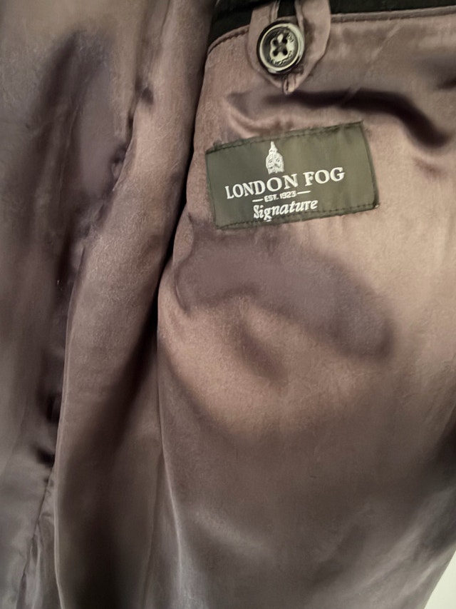 London Fog Signature Men Wool Overcoat - Medium - photo 3