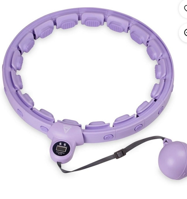 Like NEW Reebok Weighted Fitness Hoop – Purple Oasis - photo 3