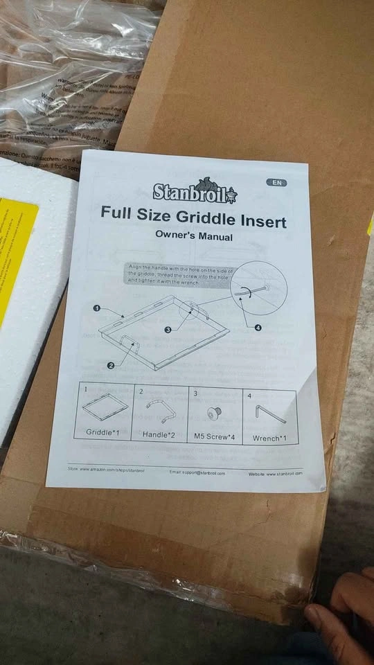 Stanbroil Full Size Griddle Insert - photo 5