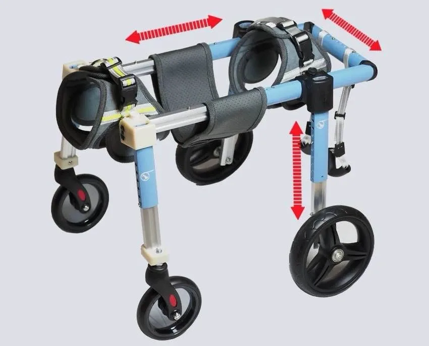 Brand New Dog Wheelchair (XL: 25-40Kg) – 4 Wheels Full Support - photo 4
