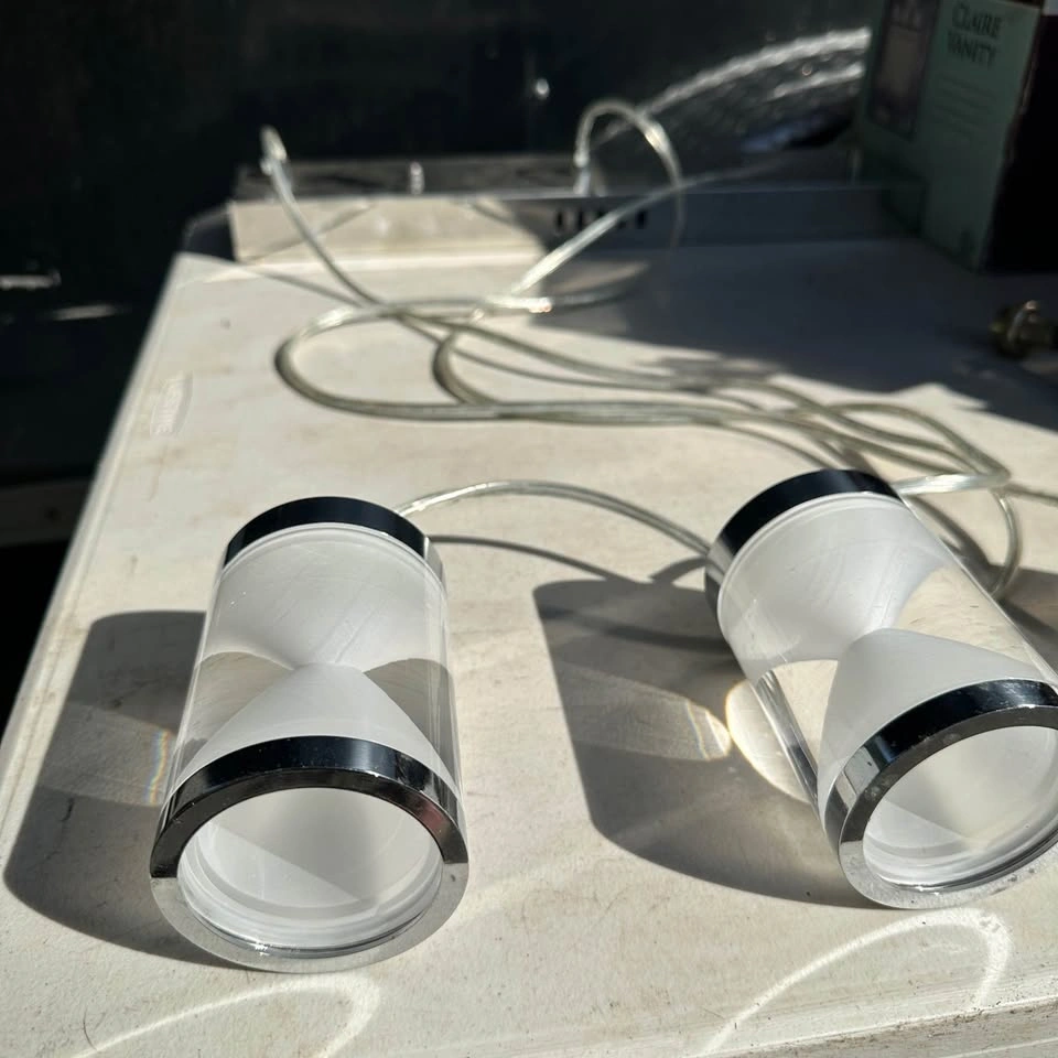 Hanging Frosted Hourglass Fixture - photo 5