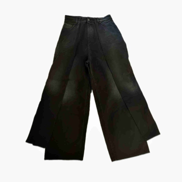 Balenciaga Double Sided Washed Baggy Jeans