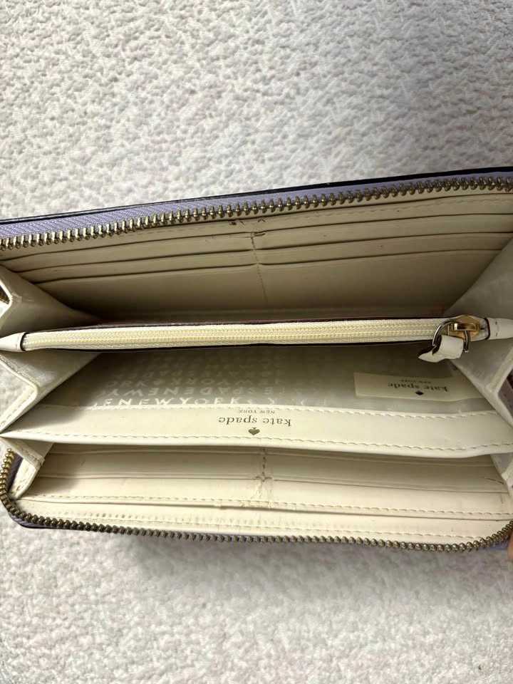 Kate Spade Lavender Long Wallet - photo 3