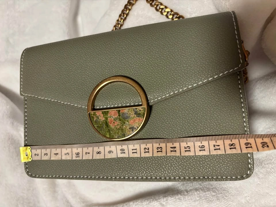 Charles & Keith Green Chain Crossbody - photo 5
