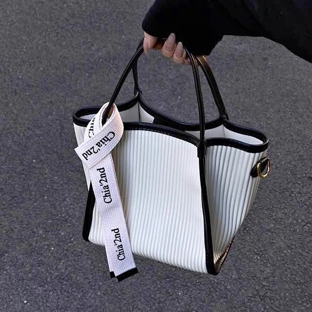 Black & White Tote Bag