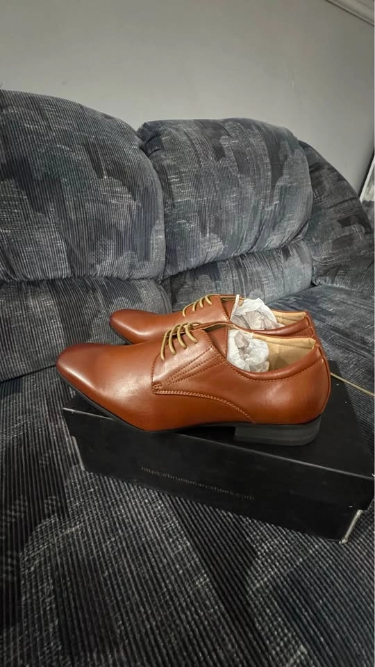 Mens formal leather lined shoes. - photo 2