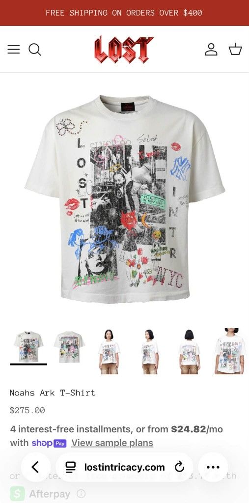 Lost Intricacy Midnight Empire Limited Edition T-Shirt - photo 3