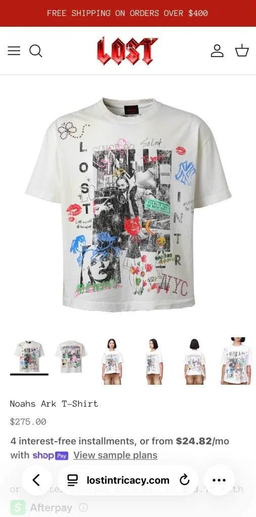 Lost Intricacy Midnight Empire Limited Edition T-Shirt - photo 3