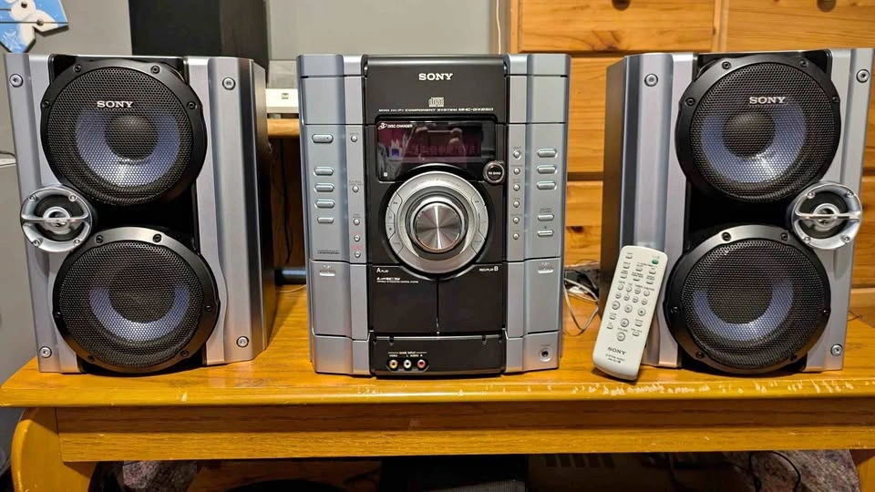 Sony Stereo System – CD / Cassette / Radio + Optional Turntable