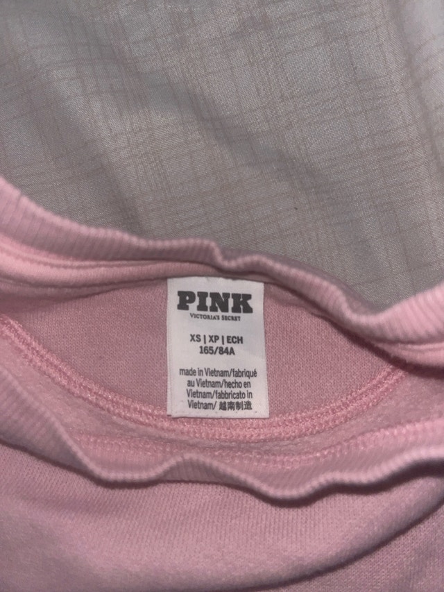 PINK XS Rhinestone Crewneck - photo 2