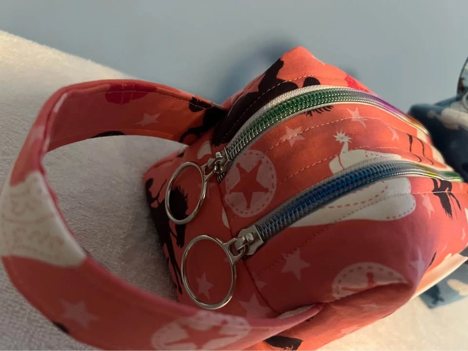 Rodeo anyone? Double zipper wipe bag - photo 2