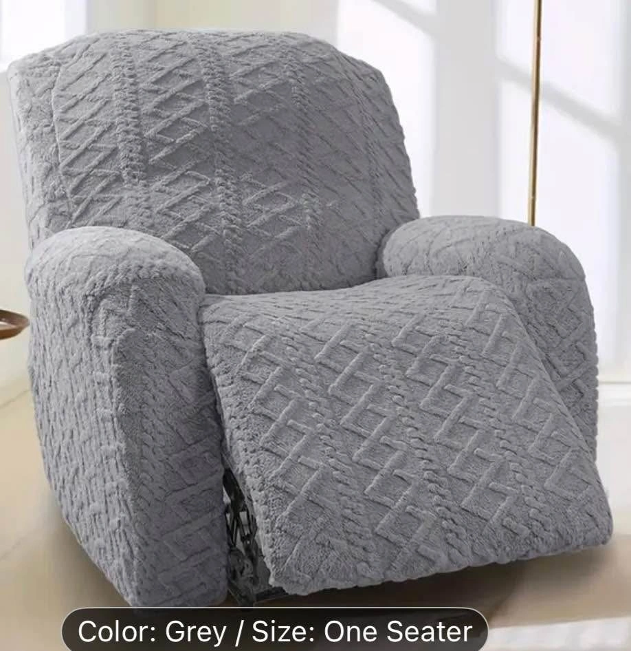New Recliner Chair Covers (2) & Couch Cover (1) - photo 4