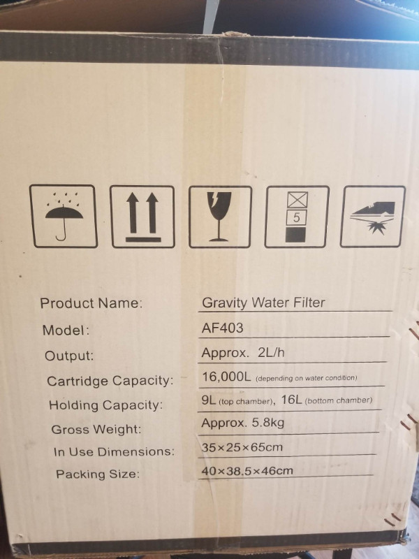 25L Gravity Water Filter - photo 4