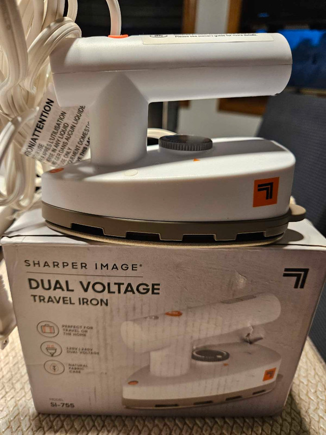 Dual Voltage Travel Iron