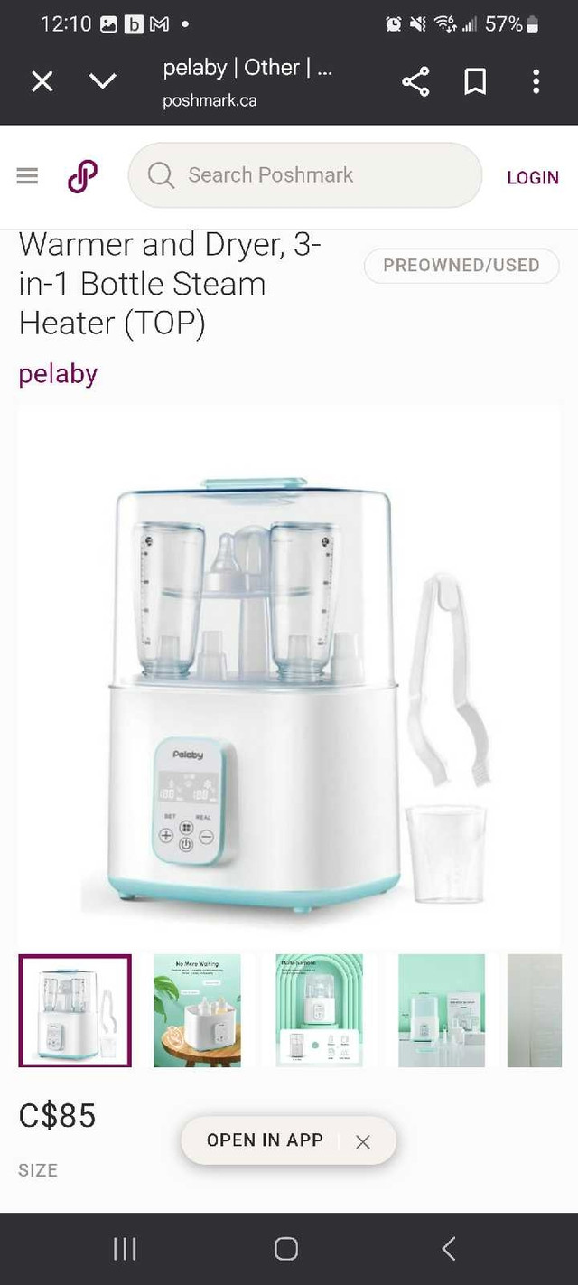 Pelaby Bottle Warmer Sterilizer Dryer - photo 4