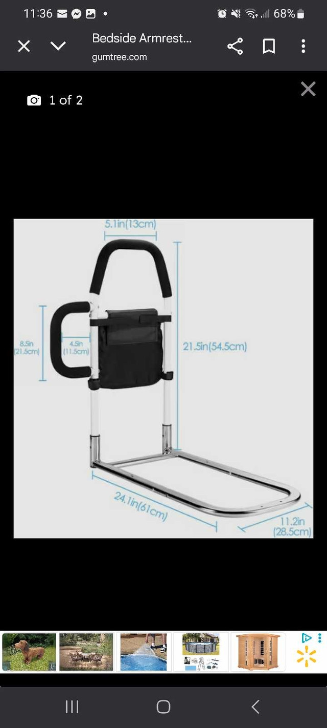 Bedside Armrest