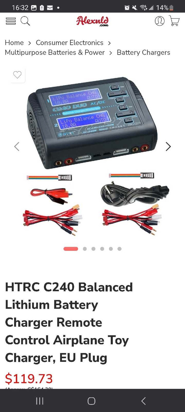 HTRC C240 Duo Lithium Charger