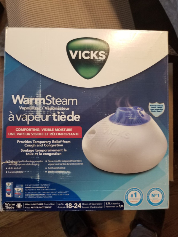 VICKS® WARMSTEAM VAPOURIZER