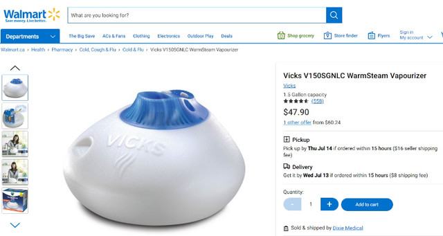 VICKS® WARMSTEAM VAPOURIZER - photo 4