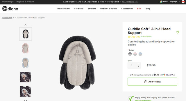 Cuddle Soft 2-in-1 Baby Head Support - photo 3