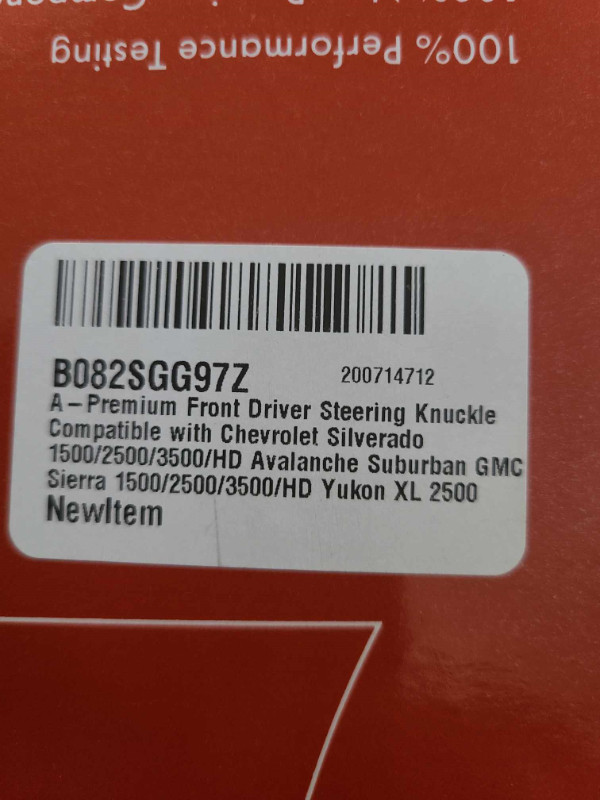 A-Premium Front Driver Steering Knuckle - photo 3