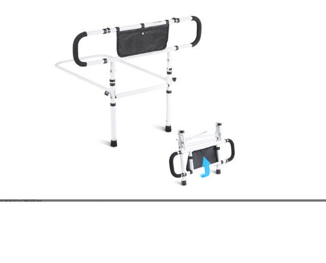 Foldable Bed Assist Rails
