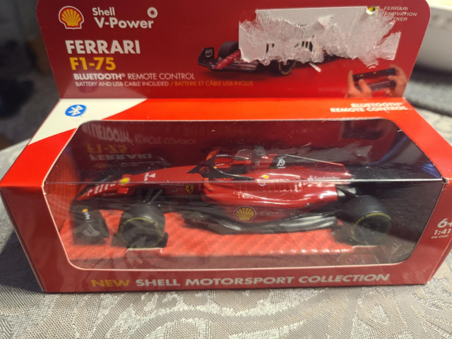 FERRARI F1-75 Shell motorsport V-power 1:41 Remote Control - photo 3