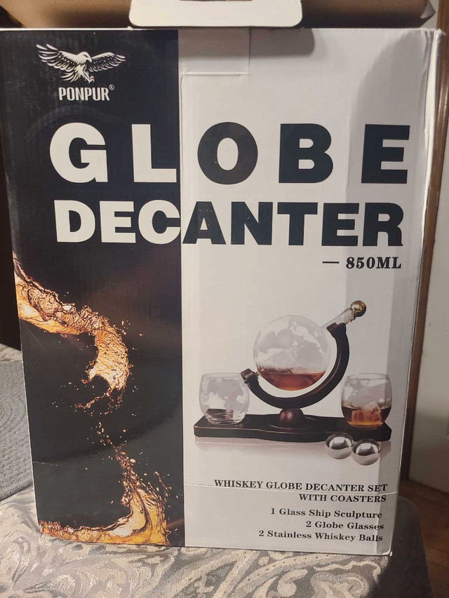 Ponpur Whiskey Globe Decanter - photo 4