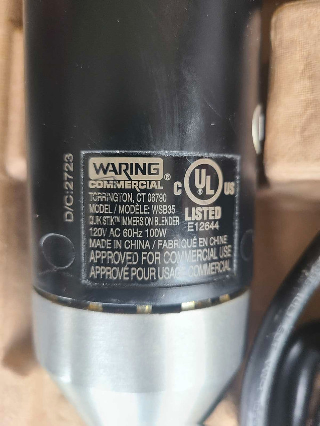 Waring Commercial Immersion Blender - photo 3