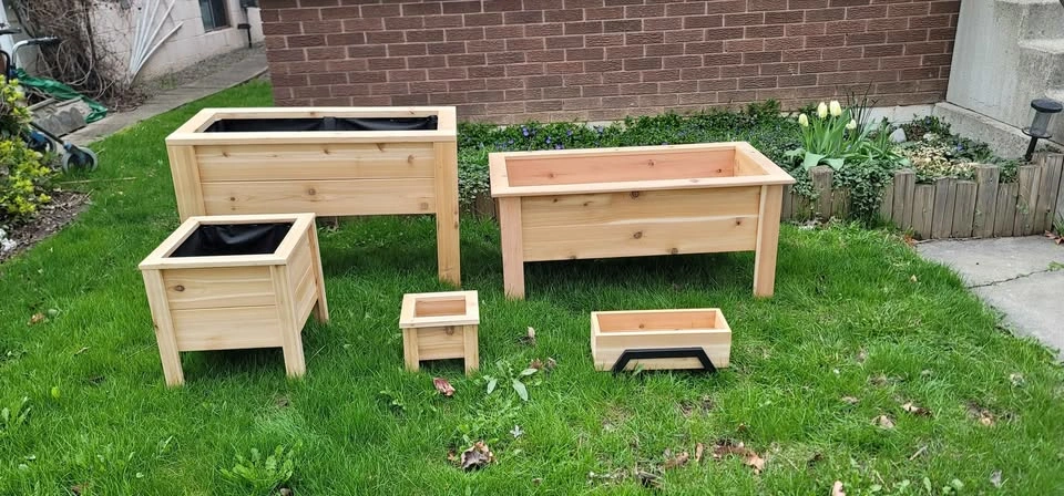 Cedar Raised Planters - photo 4