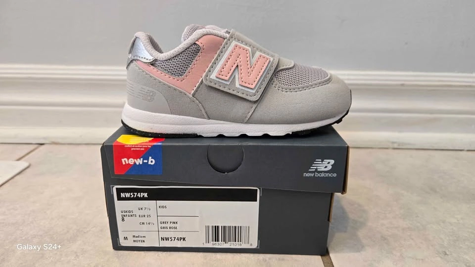 Brand New New Balance 574 Kids Shoes - photo 2
