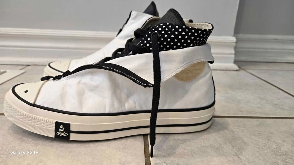 Brand New Converse X Josh Vides Chuck 70 High Top Sneakers Size - photo 3