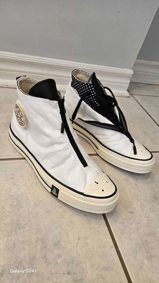 Brand New Converse X Josh Vides Chuck 70 High Top Sneakers Size - photo 5