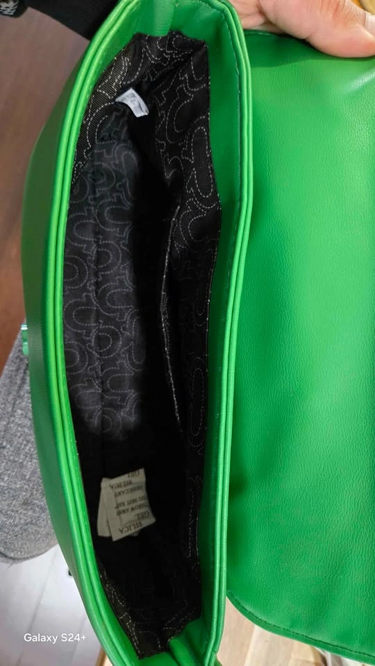 Brand New True Religion Green Quilted Crossbody Bag - photo 3