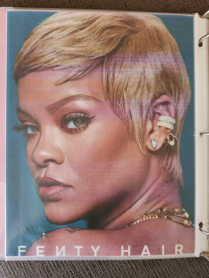 Stained Glass Mosaic Portrait Rihanna Inspired Handmade - photo 4