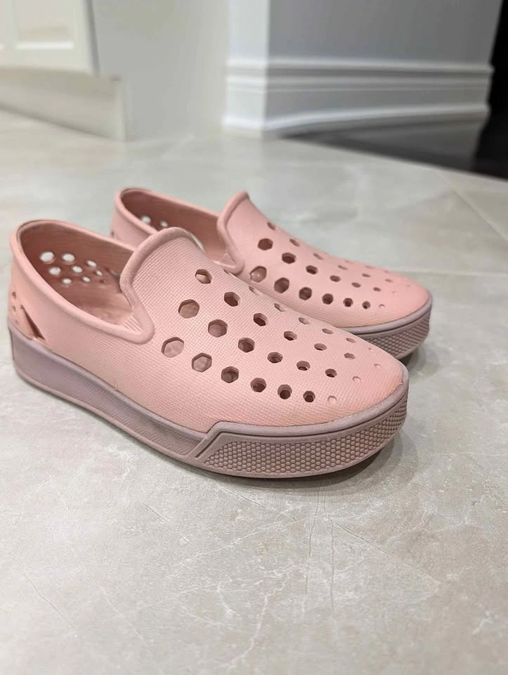 Joybees Blush Pink Slip-On Clogs EVA Shoes J1