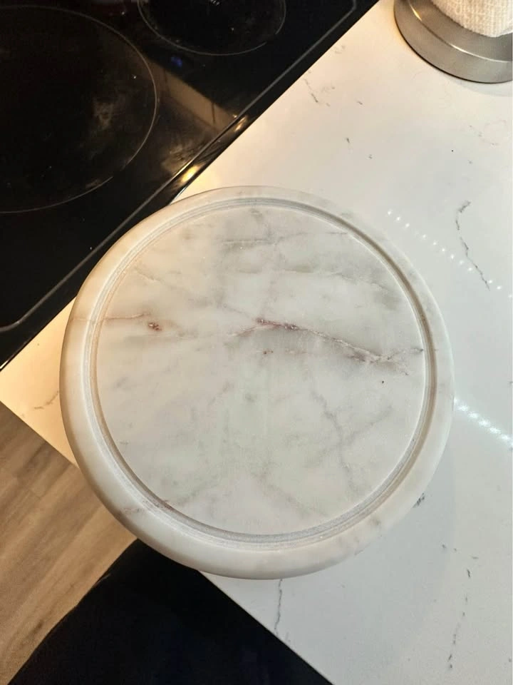 Marble Base Glass Cloche - photo 3
