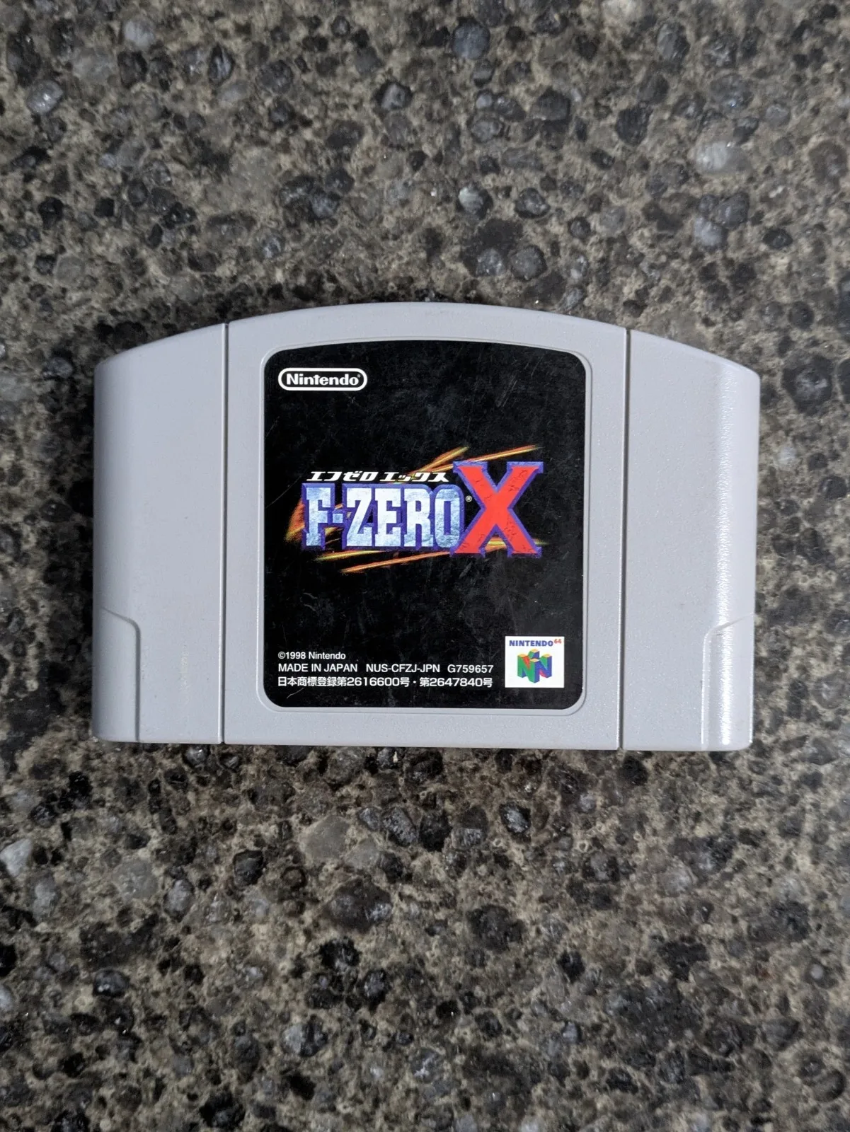 F-Zero X (Nintendo 64 N64) Authentic Japanese Version TESTED