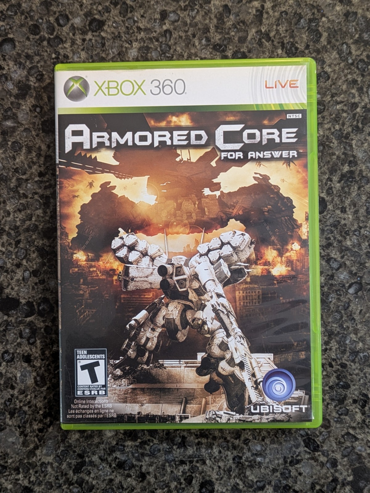 Armored Core For Answer (Xbox 360, 2008) CIB Tested