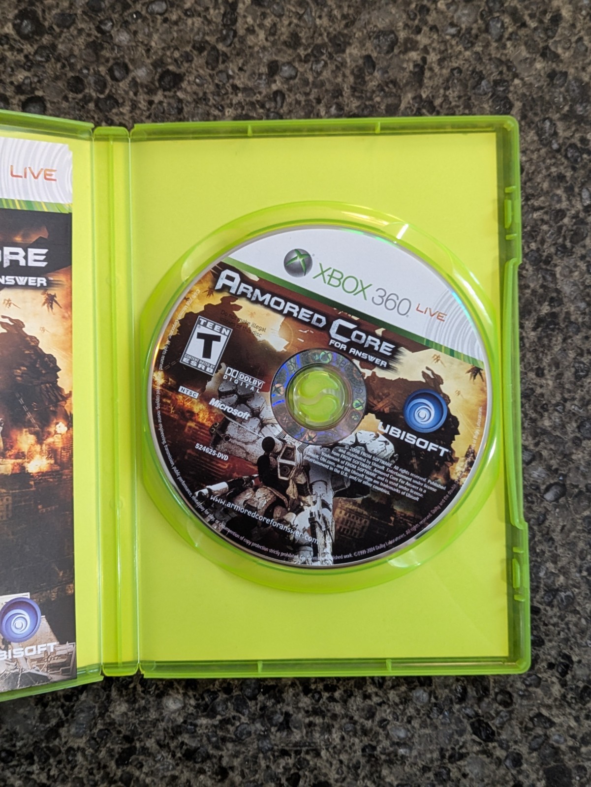 Armored Core For Answer (Xbox 360, 2008) CIB Tested - photo 3