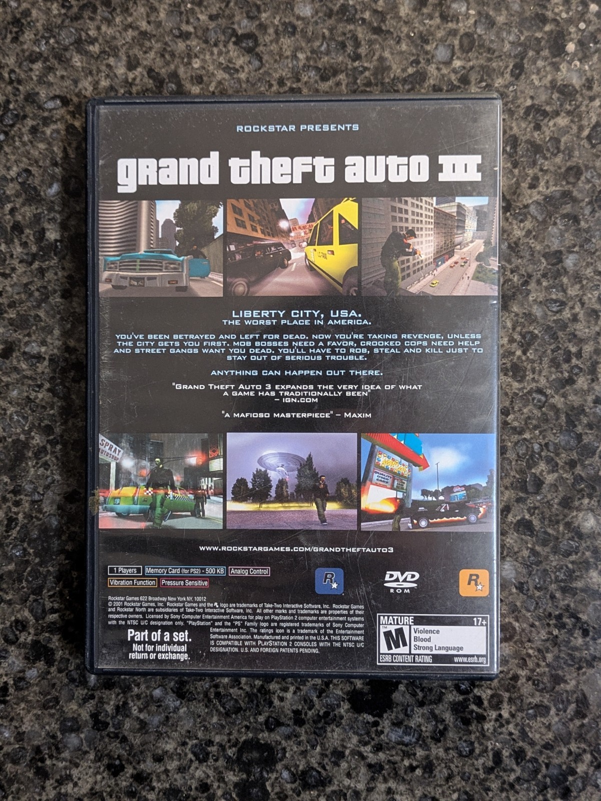 Grand Theft Auto 3 - Sony PlayStation 2 / PS2 - With Manual - photo 4