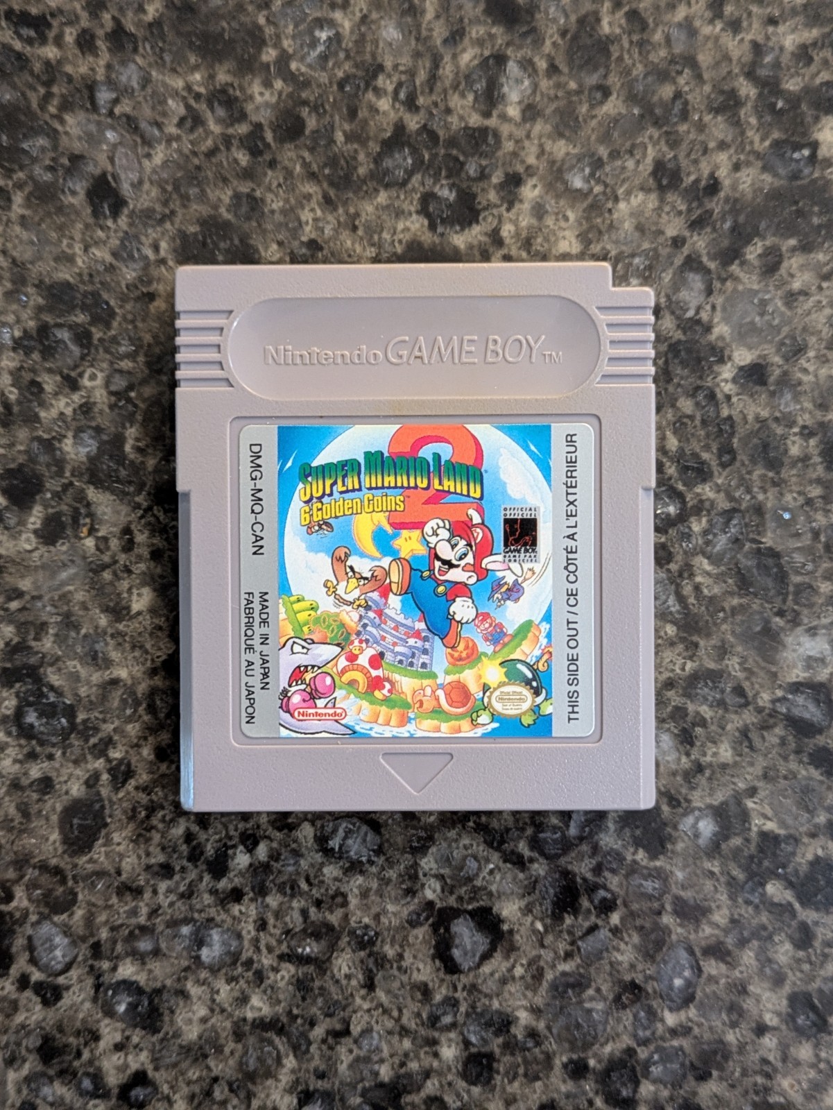 Nintendo Gameboy Super Mario Land 2: 6 Golden Coins Cartridge On