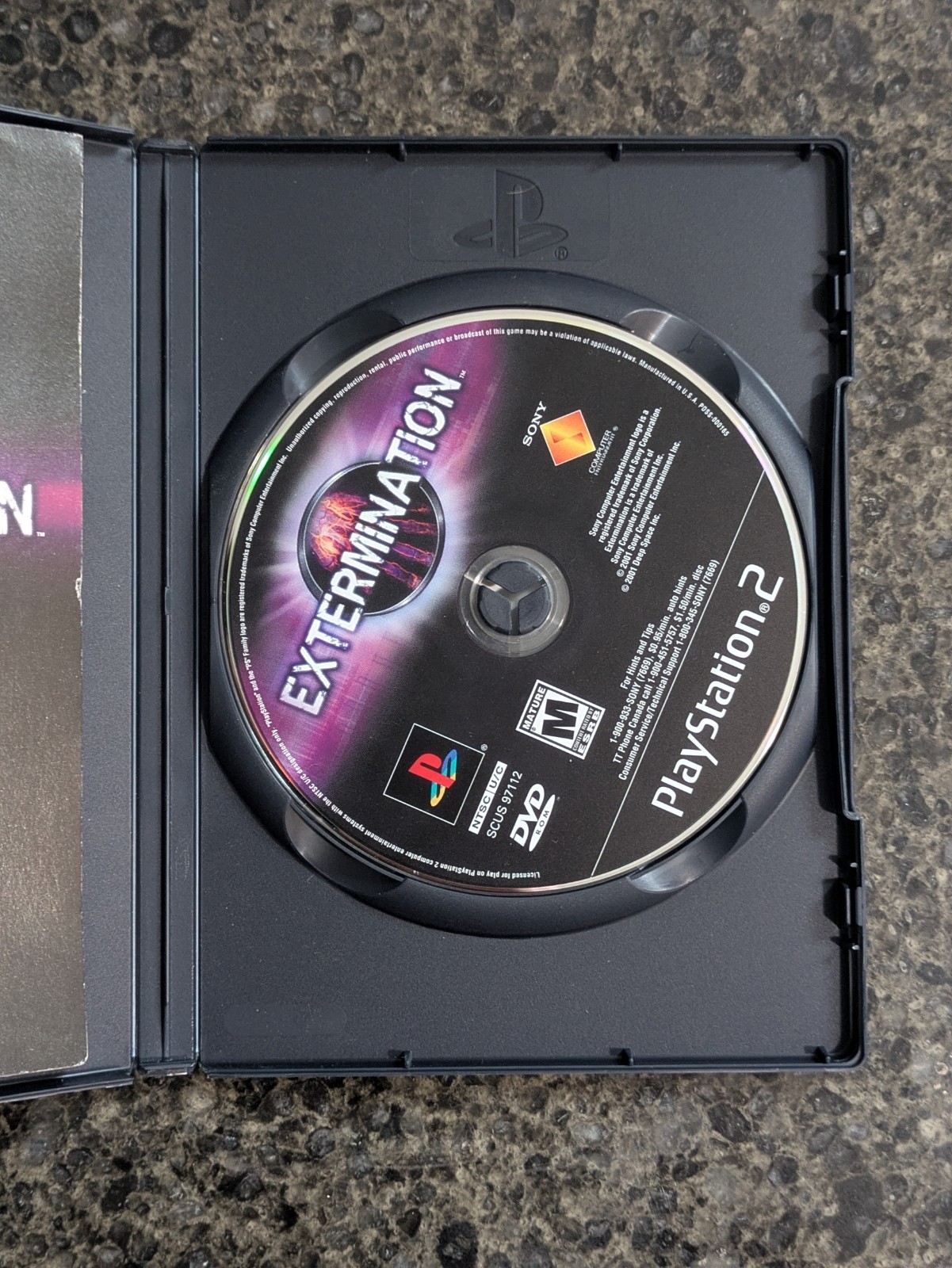 Extermination Playstation 2 PS2 Complete Manual Box CIB Survival - photo 3