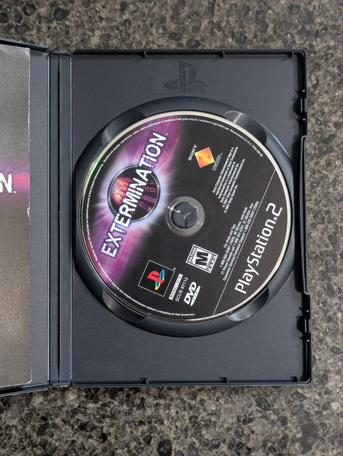 Extermination Playstation 2 PS2 Complete Manual Box CIB Survival - photo 3