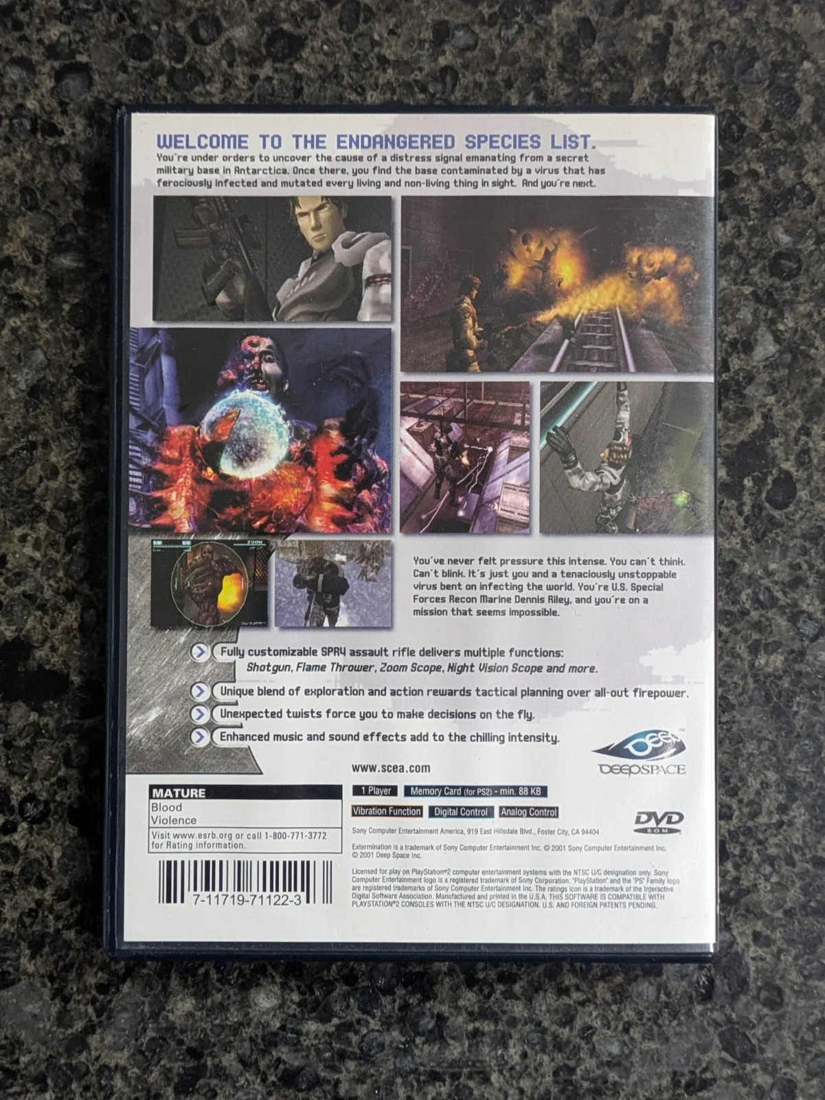 Extermination Playstation 2 PS2 Complete Manual Box CIB Survival - photo 4