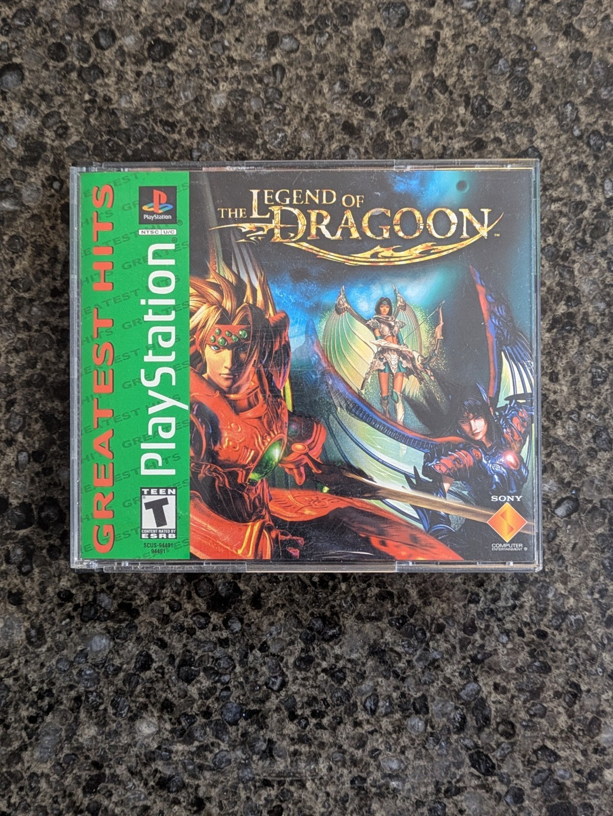 Legend of Dragoon Greatest Hits PS1 2000 Video Game CIB