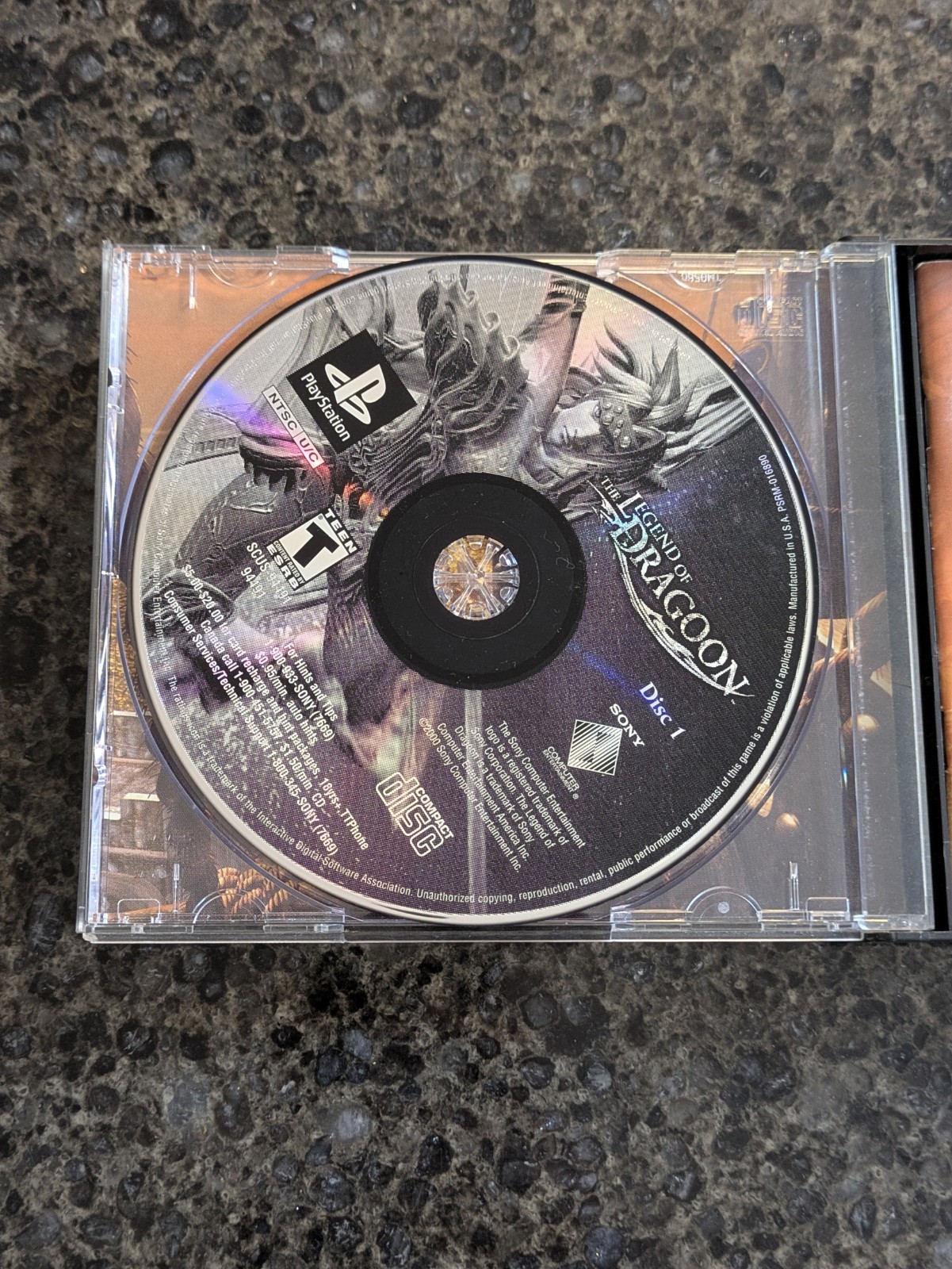 Legend of Dragoon Greatest Hits PS1 2000 Video Game CIB - photo 2