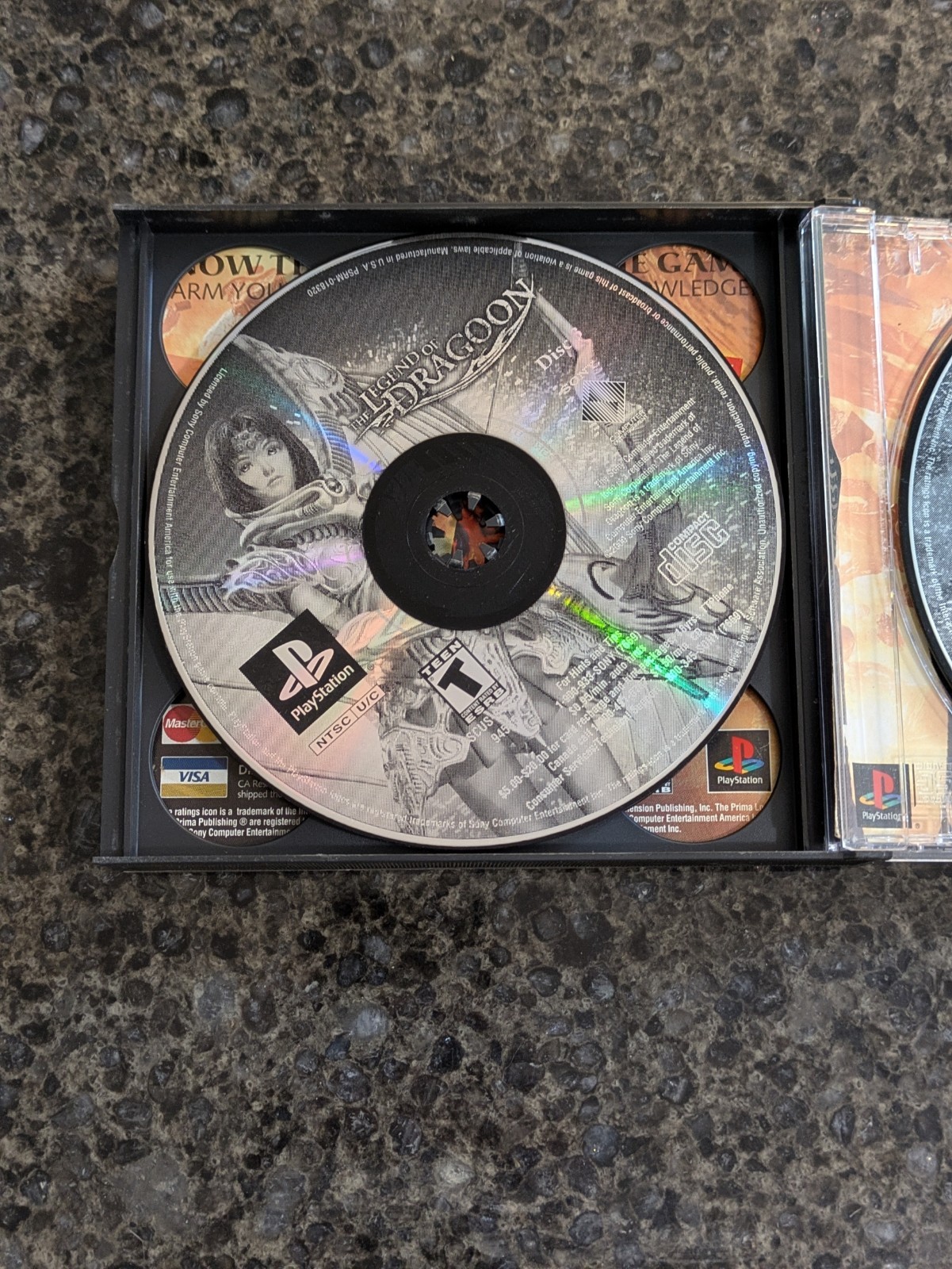 Legend of Dragoon Greatest Hits PS1 2000 Video Game CIB - photo 4
