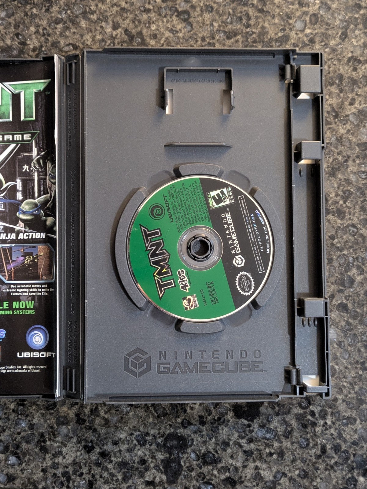 TMNT GameCube Game Case - No Manual - photo 3